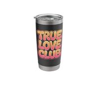 Retro Sunset Gradient 3D Bubble Letter Stainless Steel Insulated Tumbler
