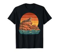 Retro Sunset - Seals T-Shirt