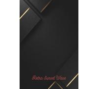 Retro Sunset Wave: Feel the warmth of the 70s in a modern art style