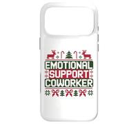 Retro Support Coworker Ugly Christmas Saying Quote Case for iPhone 17 Pro Max