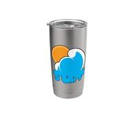 Retro Surf Wave Sun Summer Fun Vibe for Beach Lovers Stainless Steel Insulated Tumbler