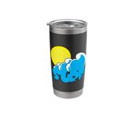 Retro Surf Wave Sun Summer Fun Vibe for Beach Lovers Stainless Steel Insulated Tumbler
