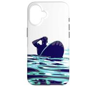 Retro Surfers Drop-In s Out-Back Surf Art Case for iPhone 16