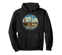 Retro Sweden Malmö Souvenir/Malmo Pullover Hoodie