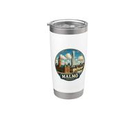 Retro Sweden Malmö Souvenir/Malmo Stainless Steel Insulated Tumbler