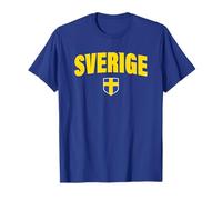 Retro Swedish Flag Sweden Shirt Vintage Sverige boys & girls T-Shirt