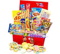 Retro Sweet Hamper - Retro Favourites Since 2003, A Red Keepsake Box Filled With Old School Sweets & Treats