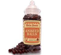 Retro Sweets Gift Jar Classic Sweets Nostalgic Birthday Present Secret Santa Gift Father's Day Present (Aniseed Balls)