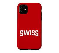 Retro Switzerland Swiss Design Case for iPhone 11