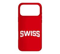Retro Switzerland Swiss Design Case for iPhone 17 Pro Max