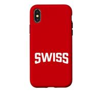 Retro Switzerland Swiss Design Case for iPhone X/XS