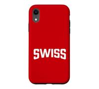 Retro Switzerland Swiss Design Case for iPhone XR