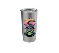 Retro Synthwave Alligator Gator Alligators Stainless Steel Insulated Tumbler