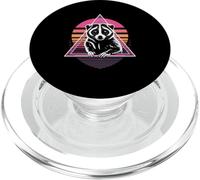 Retro Synthwave Slow Loris PopSockets PopGrip for MagSafe