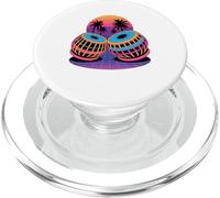 Retro Synthwave Tabla Tabalchi PopSockets PopGrip for MagSafe