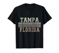 Retro Tampa Florida Value Graphic T-Shirt, Men, Black, M