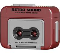 Retro Tape Recorder Keychain, Creatives Mini Tape Recorder Keychain, Vintage Recorders Keyring with Cassette Player, Portable Music Keychains for Music Lovers and CollectorsUseful and Fashion