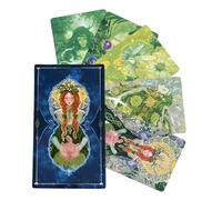 Retro Tarot Cards, Deep Connection Fortune Telling Toys, 86-Piece Decision Making Tarot Deck, Men Women Friends Travel, Home Party Journaling Dating, Meditation Spiritual Guidance Set