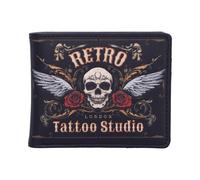 Retro Tattoo Studio Embossed Wallet 9.5cm by Nemesis Now
