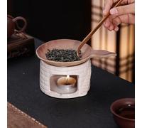 Retro Tea Light Candle Ceramic Warmer for Enhancing the Scent Diffusion of Scented Candles, Loose Sage, Cedar, Incense Powder, Frankincense, Essential Oils