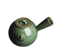 Retro Tea Sets Tea Cup,Ceramics/Glass Water Kettle, Retro Tea Sets Tea Cup Vintage Rough Pottery Chinese Zen Tea Ceremony Brewer Single Pot Q-Q1144