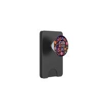 Retro Teacher Helping Little Minds Bloom Floral Quote PopSockets PopWallet for MagSafe