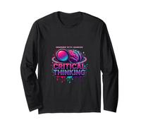 Retro Teacher Student Love Learning Critical Thinking Long Sleeve T-Shirt