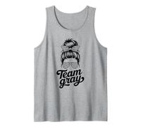 Retro Team Gray Field Day Run Fun Summer Camp Dream Games Tank Top