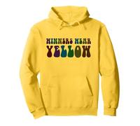 Retro TEAM YELLOW 60's Go Summer Camp Field Day War Game Kid Pullover Hoodie