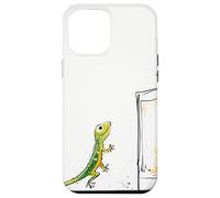 Retro Tech TV Static Noise Gecko Art Case for iPhone 12 Pro Max