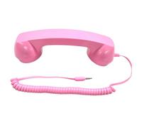 Retro Telephone Handset | Fixed Phone Adapter with Hand Receiver, Phone Receiver - For Nostalgic Decoration Theme Party Photography Props Workplace and