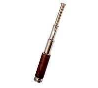 Retro Telescope Pirate Vintage Spyglass Monocular Antique marine brass pocket telescope 12" with wooden box Zoomable Waterproof Telescope.