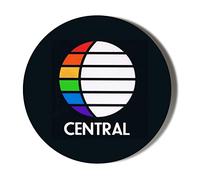 Retro Television Company Central Logo 6 x 70mm Vinyl Stickers (Pack of 6)