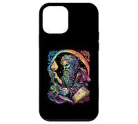 Retro The Hermit Tarot Card Occult Gothic Creepy Colorful Case for iPhone 12 mini