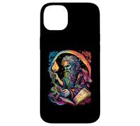 Retro The Hermit Tarot Card Occult Gothic Creepy Colorful Case for iPhone 14 Plus