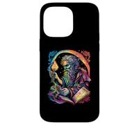 Retro The Hermit Tarot Card Occult Gothic Creepy Colorful Case for iPhone 14 Pro Max