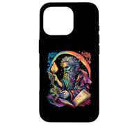 Retro The Hermit Tarot Card Occult Gothic Creepy Colorful Case for iPhone 16 Pro