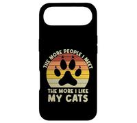 Retro The More People I Meet The More I Like My Cats funny Case for iPhone Air
