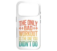 Retro The Only Bad Workout Is The One You Didnt Do Case for iPhone 17 Pro