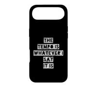 Retro The Tempo Is Whatever I Say Drummer Art Case for iPhone Air