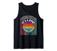 Retro Theatre It's A Stage I'm Going Through Drama Play Tank Top