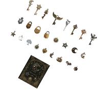 Retro Theme Journal Sticker Repositionable Adhesive Paper for Journaling Card Making Scrapbooking Supplies Hard Card Paper