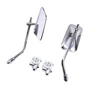 Retro Themed Broad View Motorcycle Rearview Mirroring for Commuters Retro Styles and Construction Rain Proof Use Broad View Motorcycle Rearview Mirroring