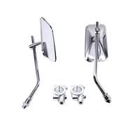 Retro Themed Broad View Motorcycle Rearview Mirroring for Commuters Retro Styles and Construction Rain Proof Use Motorcycle Side Mirroring