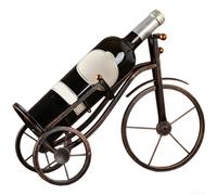 Retro Themed Wine Rack Made of Wrought Iron for Functional Display and Stylish Home Decor Integration (A)