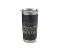 Retro Thetford Mines Canada Stainless Steel Insulated Tumbler