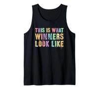 Retro This What Winners Look Like Motivational Game Day Tank Top
