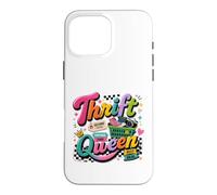 Retro Thrift Queen Vintage Find Second Hand Shopper Case for iPhone 16 Pro Max