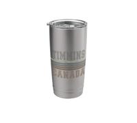 Retro Timmins Canada Stainless Steel Insulated Tumbler