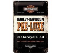 Retro tin sign metal sign vintage 8 x 12 in - Harley-Davidson - PRE-LUXE